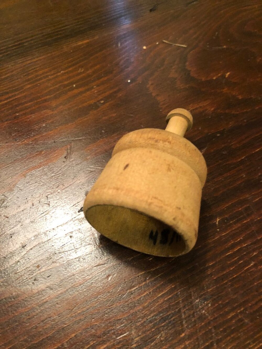 Vintage Wooden Butter Press - Picture 2 of 5
